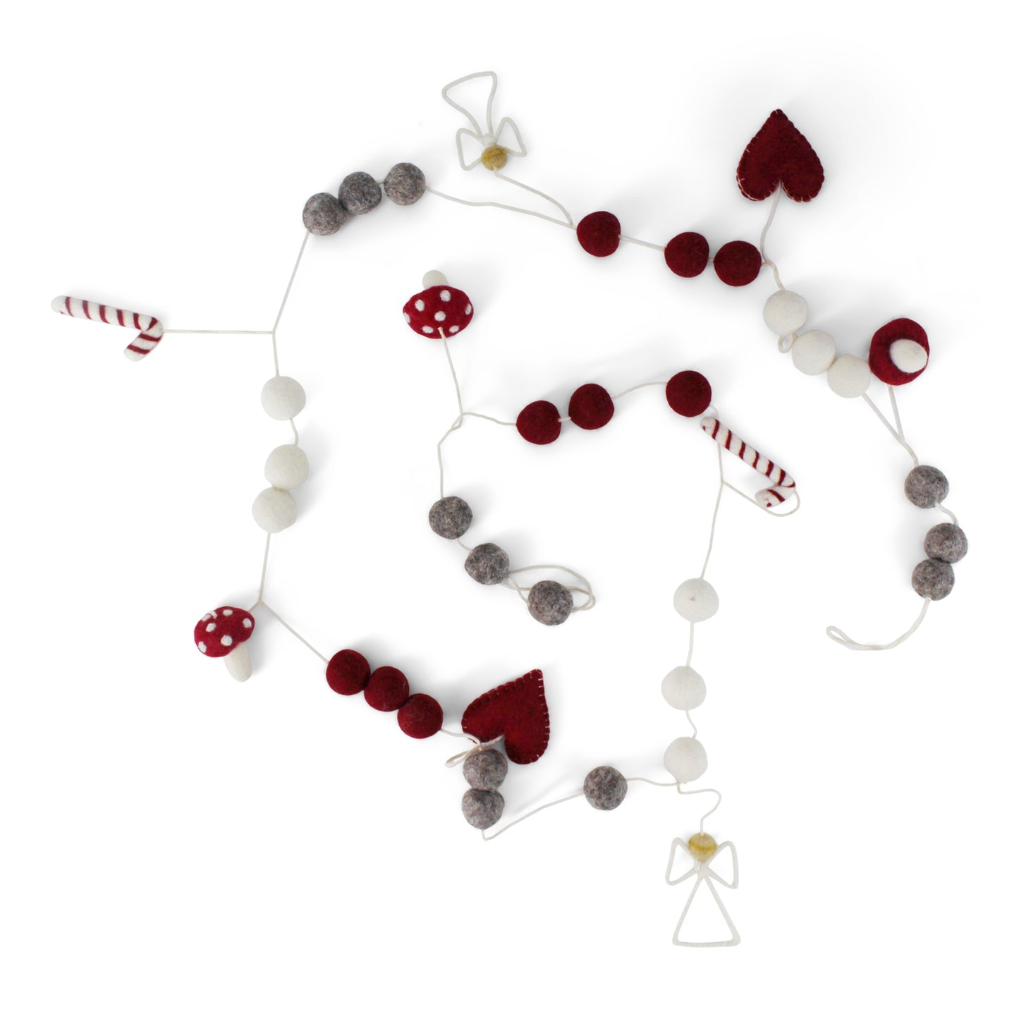 Gry & Sif Weihnachtsgirlande Filz