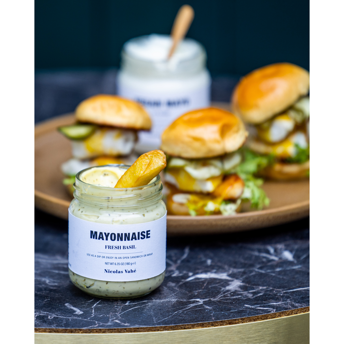 Nicolas Vahé „Mayonnaise Fresh Basil“ – Cremige Frische mit mediterranem Flair