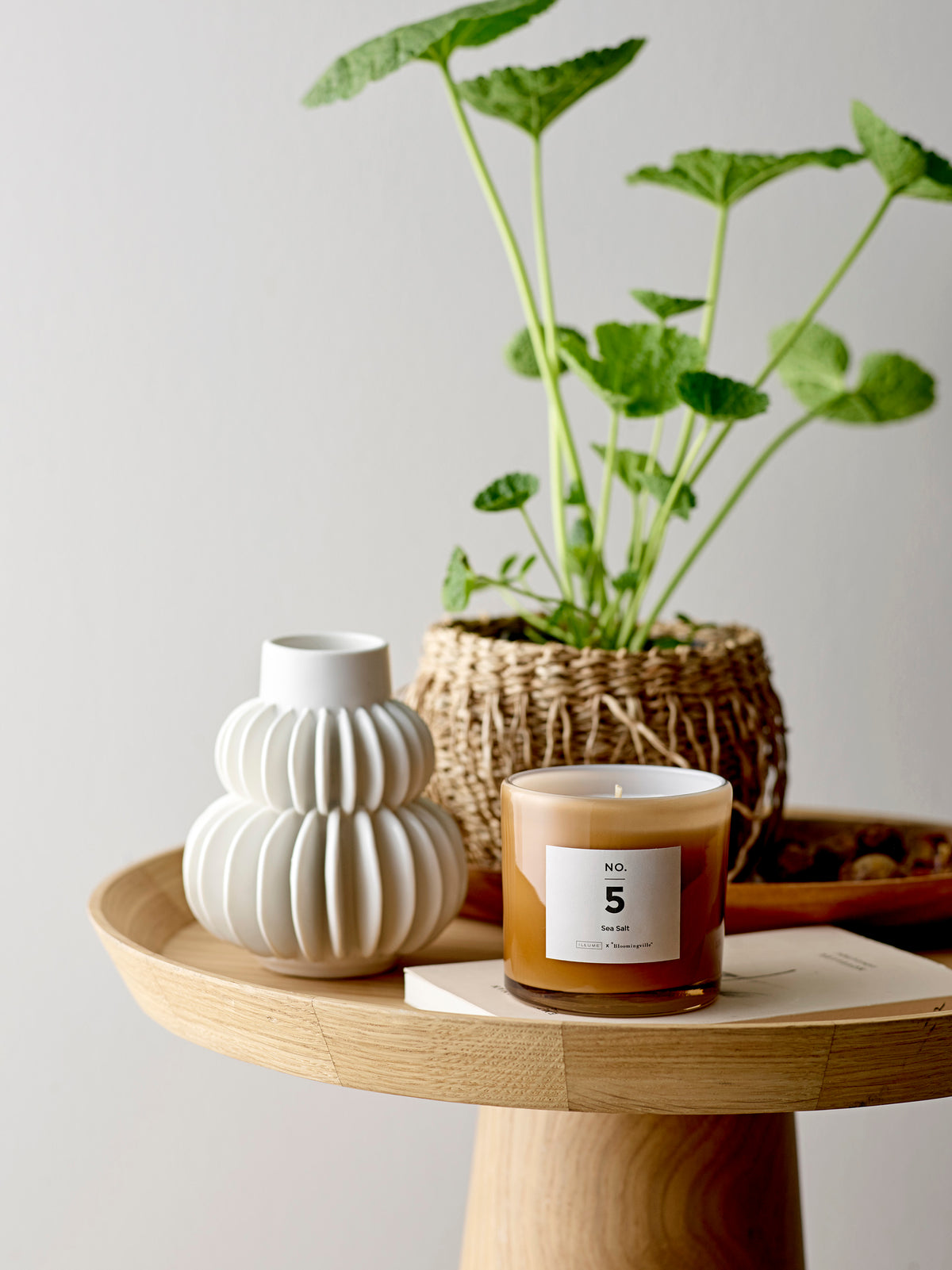Bloomingville Halfdan Vase – skandinavische Ruhe mit besonderer Struktur