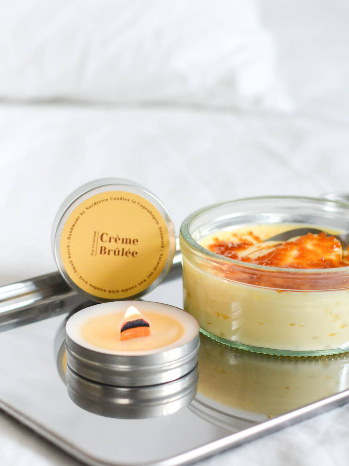 Sojaduftkerze „Crème Brûlée“ – süße Skandi-Gemütlichkeit aus Kopenhagen