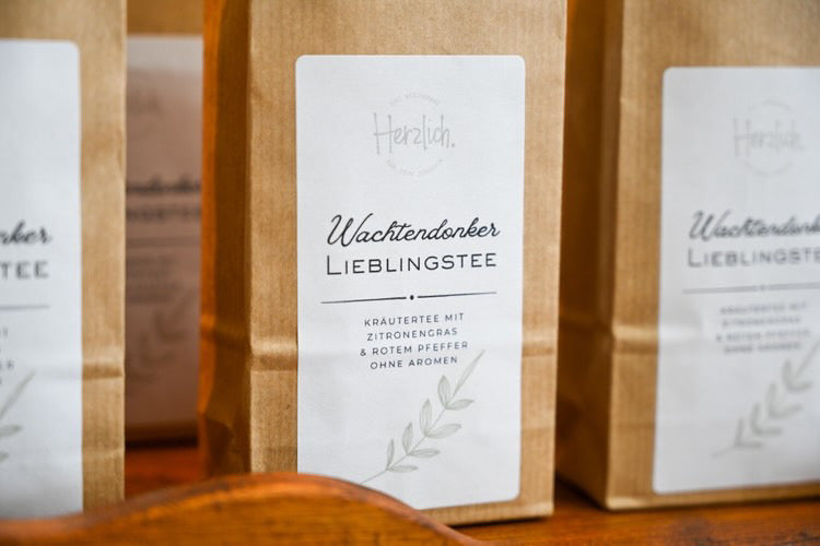 Wachtendonker Lieblingstee - Außergewöhlicher Kräutertee mit Zitronengras, rotem Pfeffer & Jasminblüte