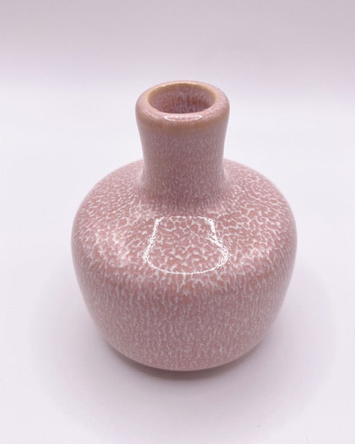 Bloomingville Mini Vase rosa/weiß