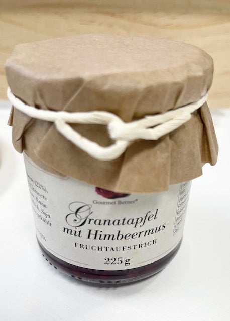 Gourmet Berner - Granatapfel mit Himbeermus