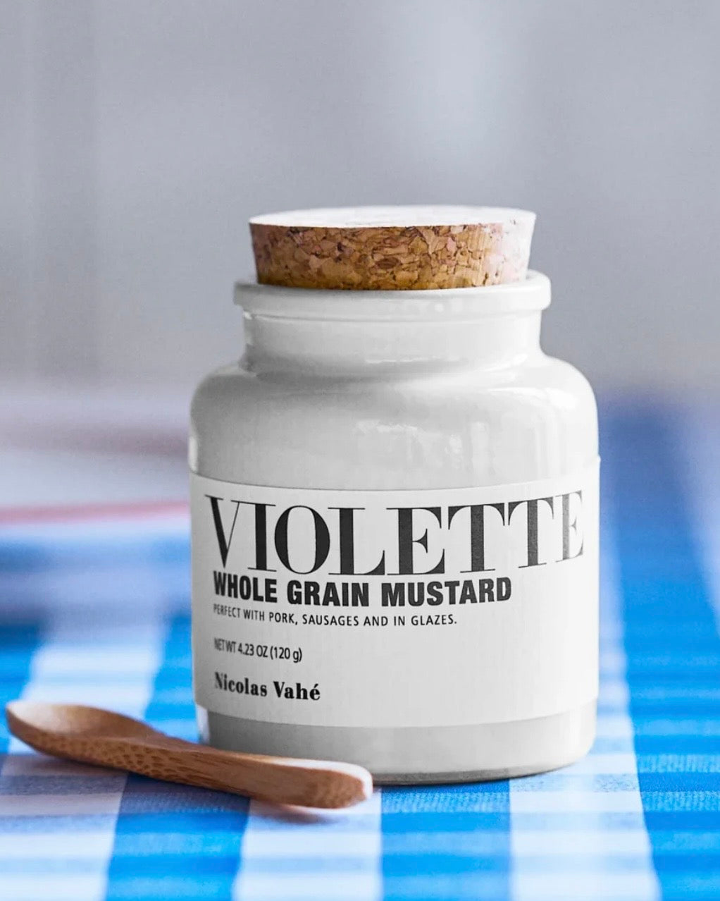 Nicolas Vahé Violette – Grobkörniger Senf mit Traubenmost, 120 g