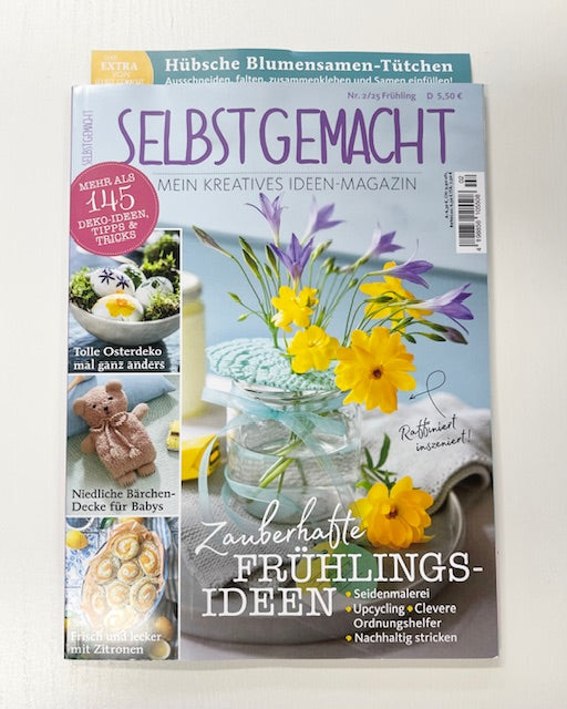 Zeitschrift Selbstgemacht 2/2025 Frühling