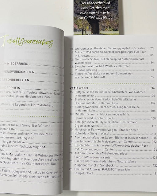 Niederrhein - Heimatmomente: 50 Mikroabenteuer zum Entdeckenb und Genießen von Nicole Marks/ Verlag 360°medien