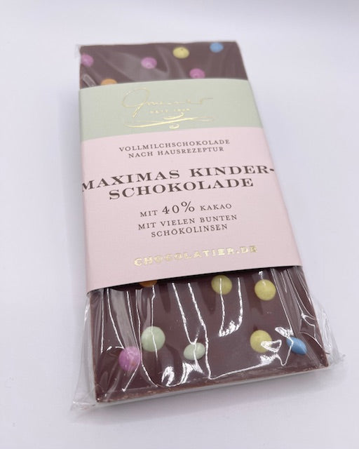 Confiserie Gmeiner - Vollmilchschokolade Maximas Kinderschokolade
