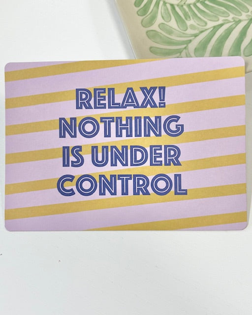 MIAO Postkarte "Relax!..."