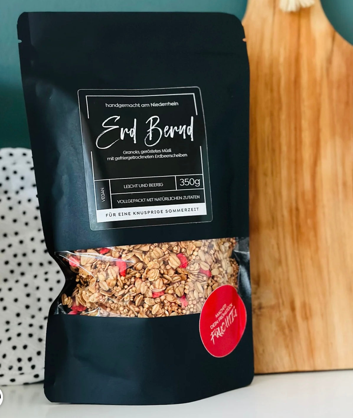 Barni & Wilma Granola "ErdBernd" mit Erdbeeren 350g