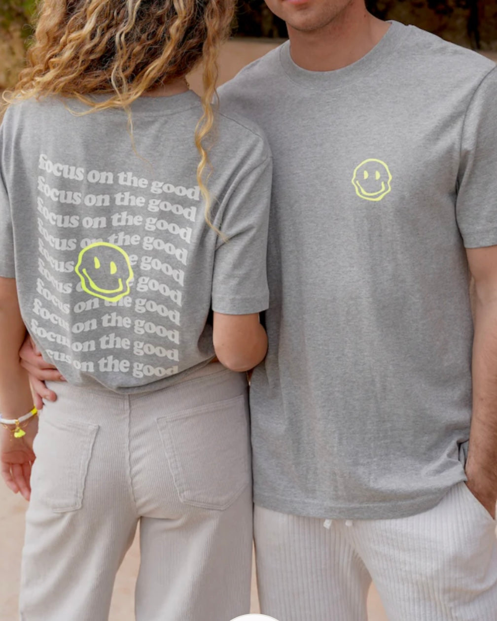 KISS MY NEON - TShirt Focus Grey