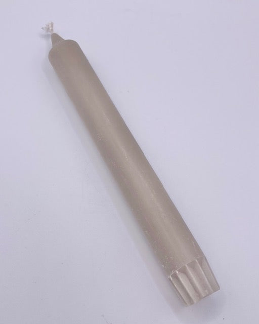Stabkerzen – Durchgefärbt in Olive, Rosa oder Beige