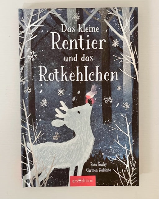 Kinderbuch Das kleine Rentier und das Rotkehlchen