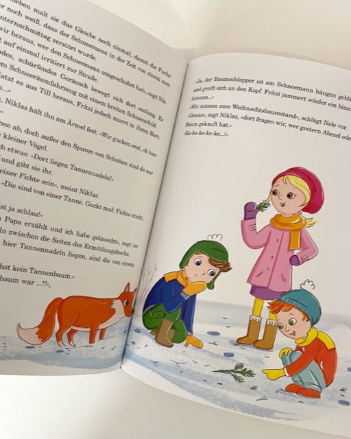 Kinderbuch Die Fuchsbande Spürnasen im Schnee