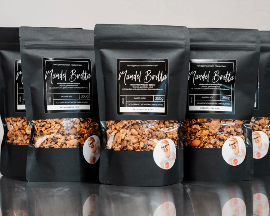 Barni&Wilma Granola "Niederrhein Fräulein Edition" mit Granatapfelkernen 350g