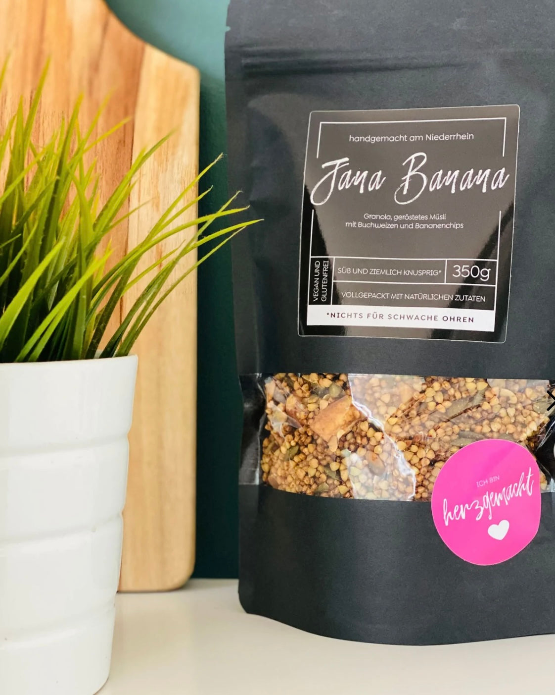 Barni&Wilma Granola "Jana Banana" mit Bananenchips 350g