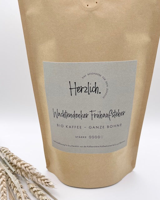 Handgerösteter Kaffee vom Niederrhein "Wachtendonker Frühaufsteher"