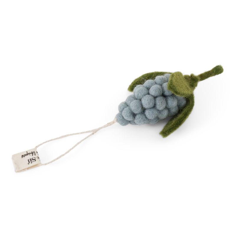 Gry&Sif Perlen-Hyazinthen-Ornament – Einzelne Mini-Blüte, 6 cm, in Weiß, Blau oder Rosa