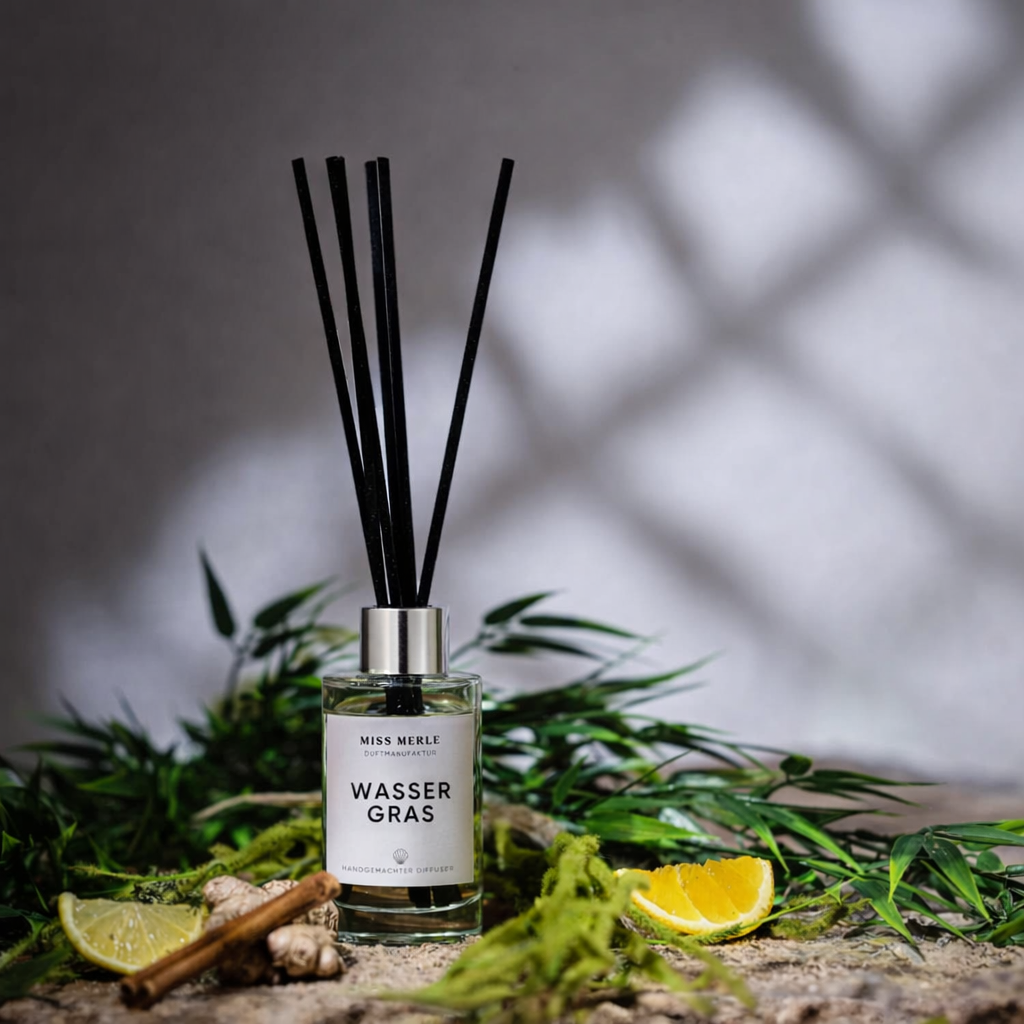Duftstäbchen Diffuser WASSERGRAS - Ingwer & Zitronengras