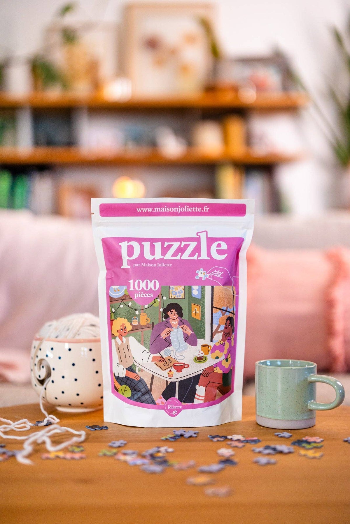 Maison Joliette Puzzle – 1000 Teile für gemütliche Herbsttage Freundinnen