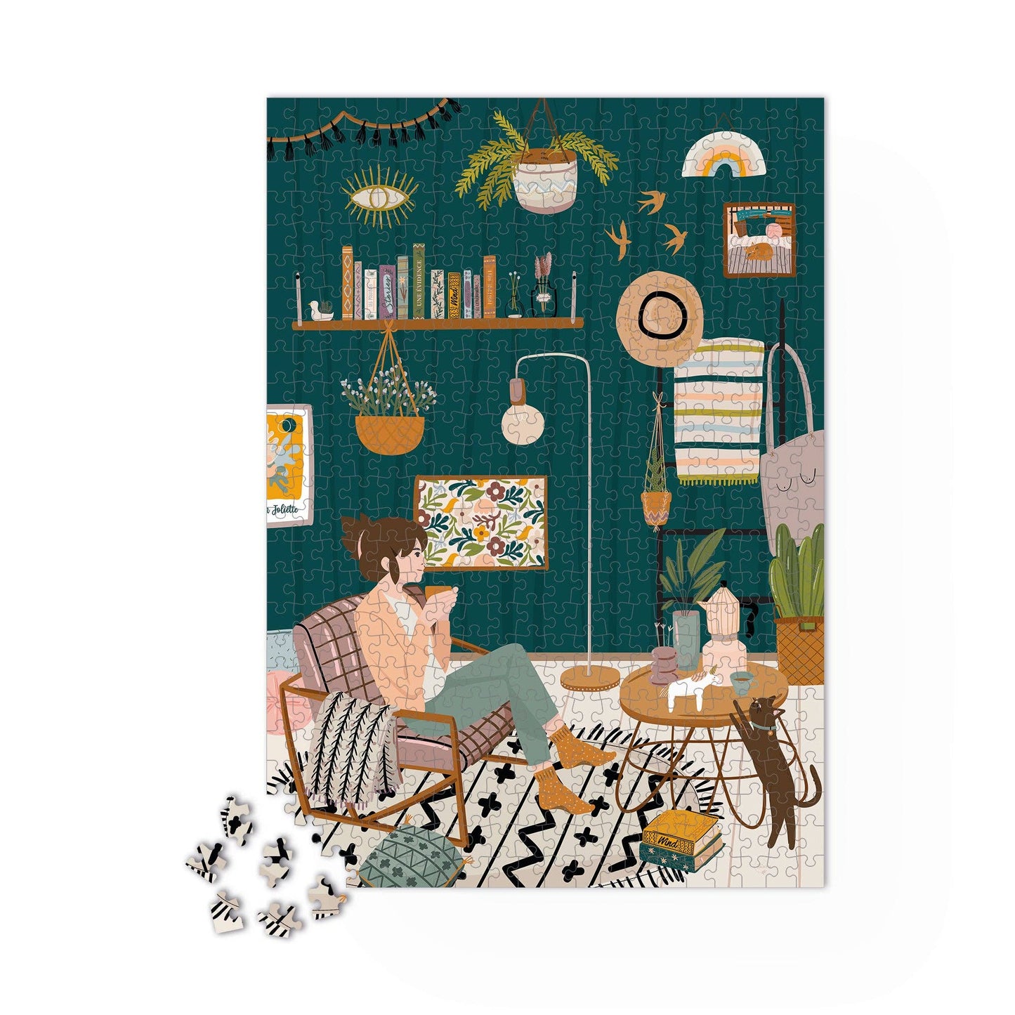 Maison Joliette Puzzle – 1000 Teile für gemütliche Herbsttage Wohnzimmer