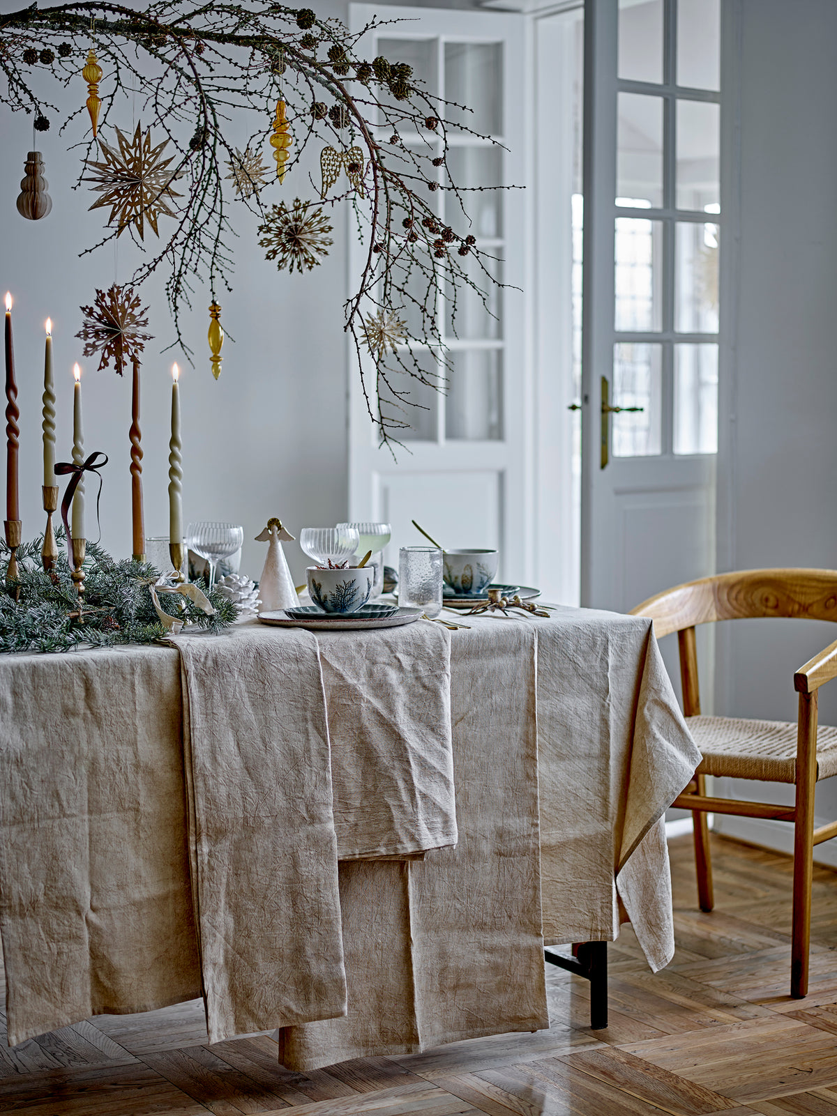 Bloomingville Papiersterne – 9er Set für zauberhafte Skandi-Weihnachten