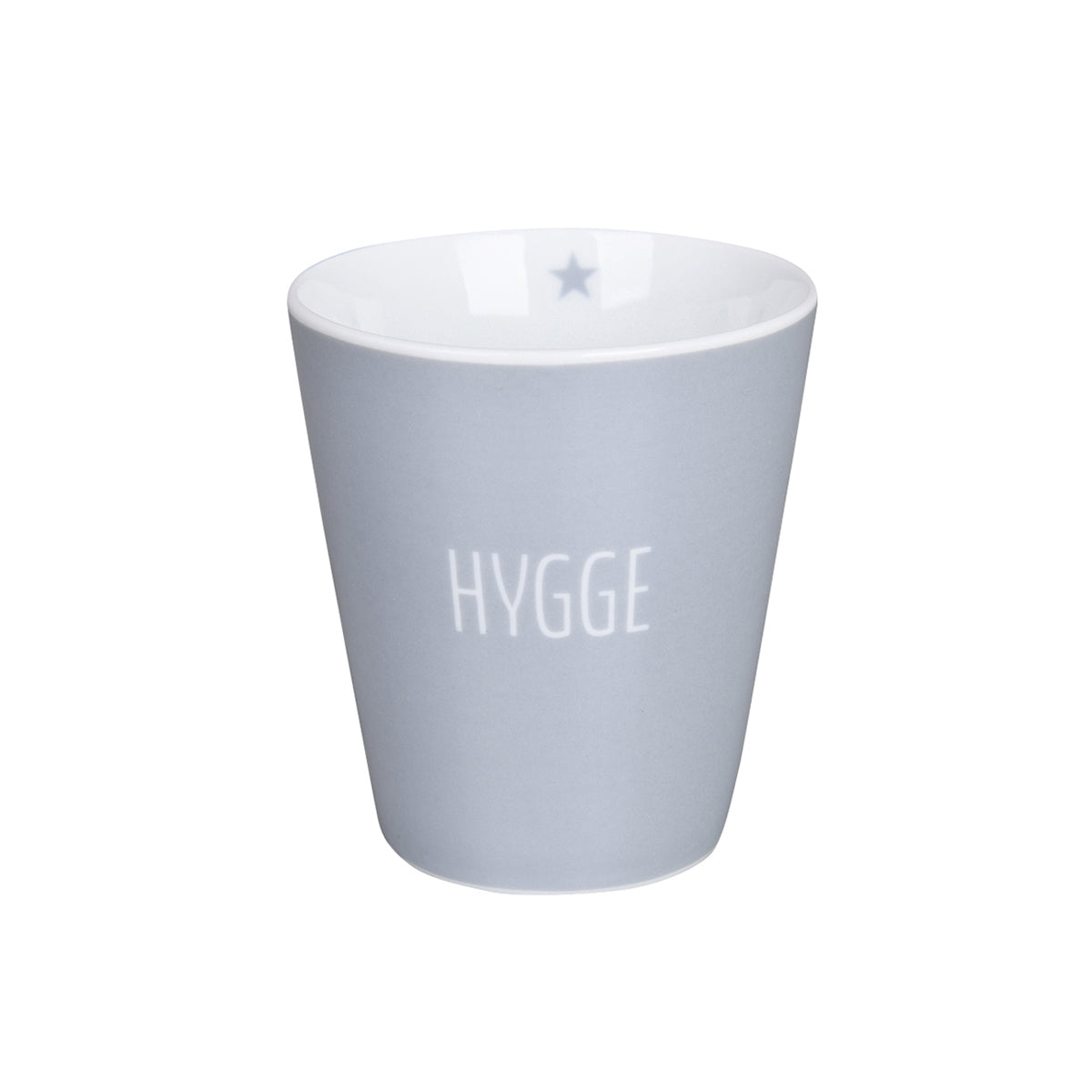 Krasilnikoff Tasse „Happy Mug“ Hygge in drei Farben – Dein täglicher Moment Gemütlichkeit