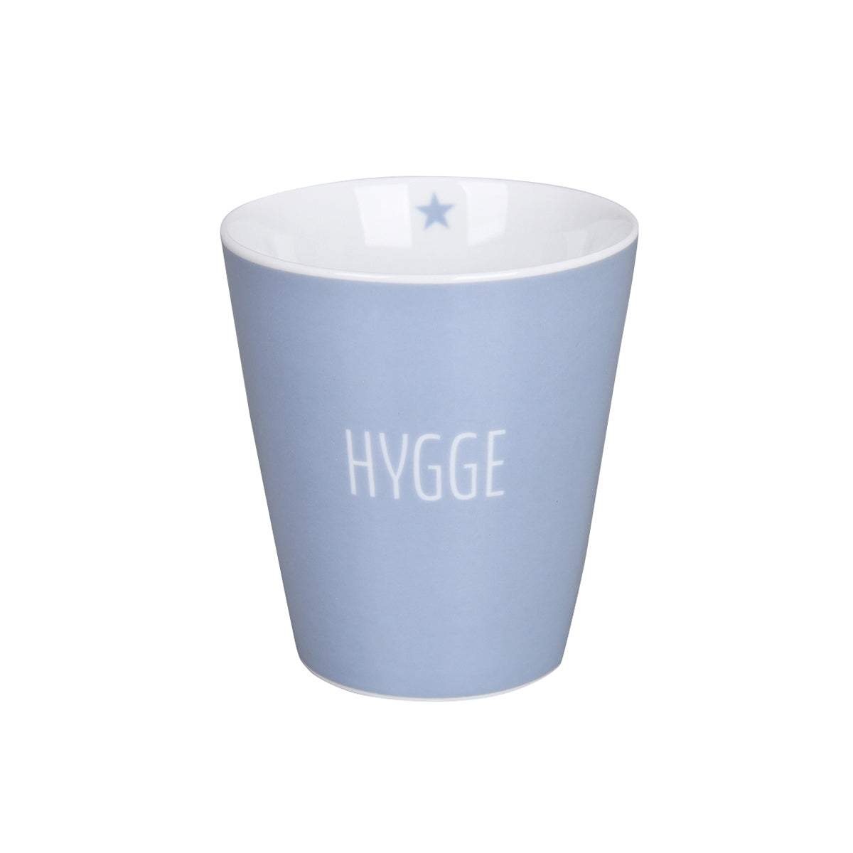 Krasilnikoff Tasse „Happy Mug“ Hygge in drei Farben – Dein täglicher Moment Gemütlichkeit