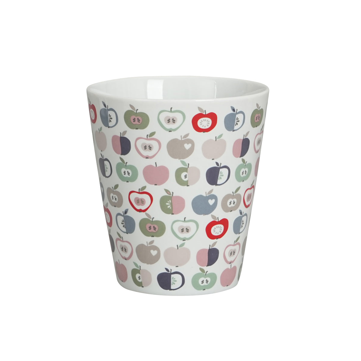 Krasilnikoff Tasse „Happy Mug“ Äpfel – Dein täglicher zuckersüßer Moment Gemütlichkeit