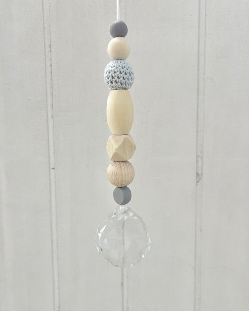 Suncatcher grau/hellblau