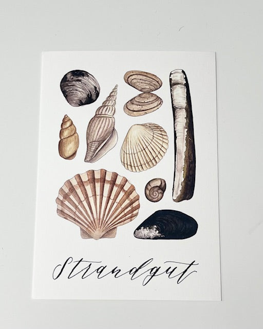 Frollein Lücke - Postkarte "Strandgut"