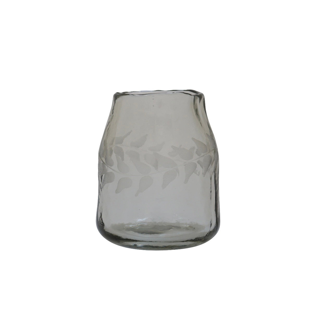 Handgefertigte Glasvase „Organic M“ – Vase & Windlicht in einem