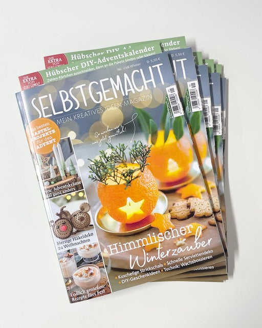 Zeitschrift Magazin DIY "Selbstgemacht" 01/26 Winter