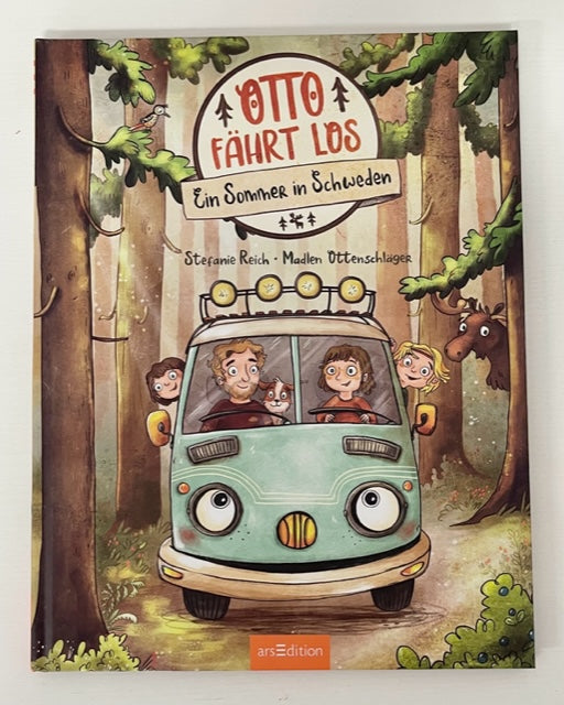 Kinderbuch - Otto fährt los - Ein Sommer in Schweden