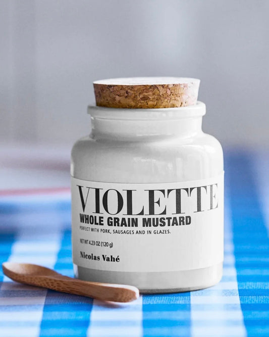 Nicolas Vahé Violette – Grobkörniger Senf mit Traubenmost, 120 g