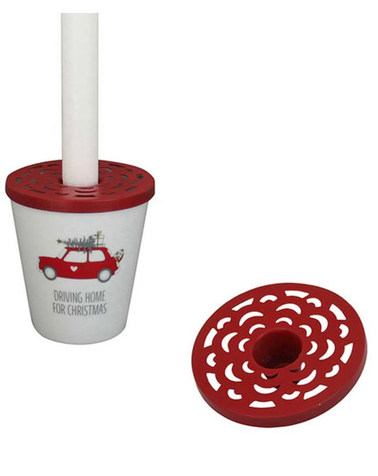 Krasilnikoff Kerzendeckel für Stabkerzen – Dekorative Aufsätze in 2 Farben | Für Happy Mugs & kreative Dekoideen