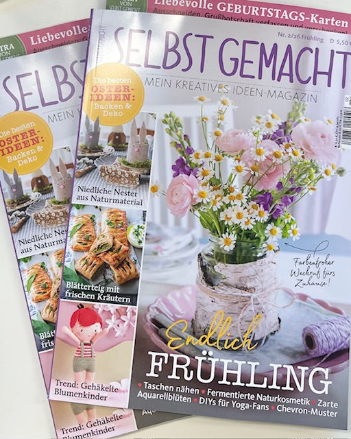 Zeitschrift Magazin DIY "Selbstgemacht" 02/26 Frühling